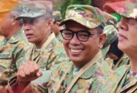 Gubernur Banten Andra Soni saat mengikuti retreat di Akademi Militer, Kabupaten Magelang, Foto: ist
