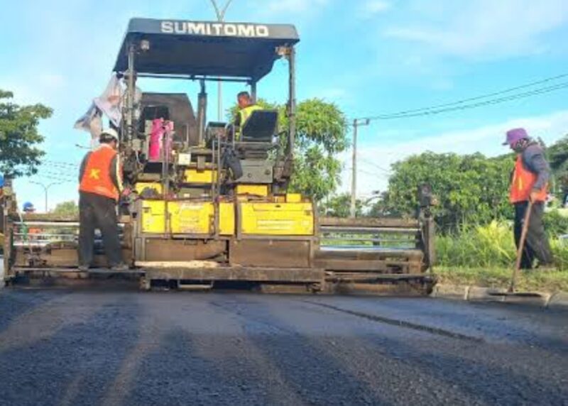 Perbaikan Sejumlah Ruas Jalan Provinsi Jelang Mudik Lebaran. Foto: ist