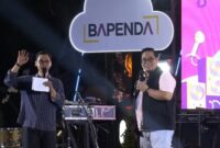 Kepala Bidang Pendataan Penetapan dan Penilaian Pajak Daerah, Bapenda Kabupaten Tangerang, Dwi Chandra Budiman S.STP., M.Si.berikan edukasi kepada wajib pajak pada event #hanyaditangerang. Foto: ist