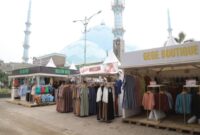 Stand Festival Al-A'zhom Ke-12 Kota Tangerang 2025. Foto: ist