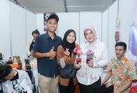 Anggota DPR RI Daerah Pemilihan Banten II, Annisa Mahesa saat Menghadiri Serang Fair 2025. Foto: Imam DJM