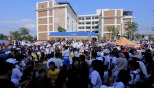 peringatan Hari Jadi ke-31 Kedaung Baru berlangsung penuh kebersamaan di Lapangan Rusunawa Kedaung Baru kota Tangerang. Foto: Ist