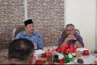 Dinas Pemadam Kebakaran dan Penyelamatan Kota Tangsel menerima kunjungan kerja dari Komisi II DPRD Kota Tangerang. Foto: Ist
