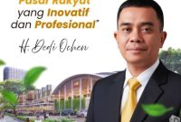 Dedi Ochen sebagai Direktur Utama Terpilih Perusahaan Umum Daerah (Perumda) Pasar Kota Tangerang. Foto: ist