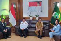Gubernur Banten Andra Soni saat acara Dialog Perspektif bersama Televisi Republik Indonesia (TVRI) di Ruang Kerja Gubernur Banten, KP3B, Curug, Kota Serang. Foto: ist