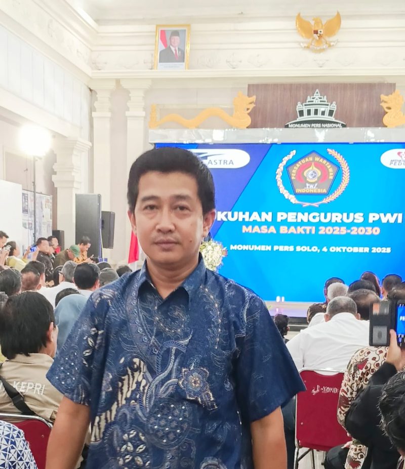 Sekretaris PWI Kota Tangsel (Tangerang Selatan) , Edy Riyadi. Foto: ist