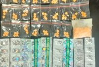 Barang Bukti obat keras jenis Tramadol dan Exymer. Foto: ist