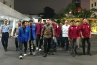 Wakil Presiden (Wapres) Gibran Rakabuming usai melaksanakan salat Magrib berjamaah di Masjid Baiturrahman, Sekretariat Wakil Presiden (Setwapres), Jalan Kebon Sirih Nomor 14, Jakarta Pusat. Foto: ist